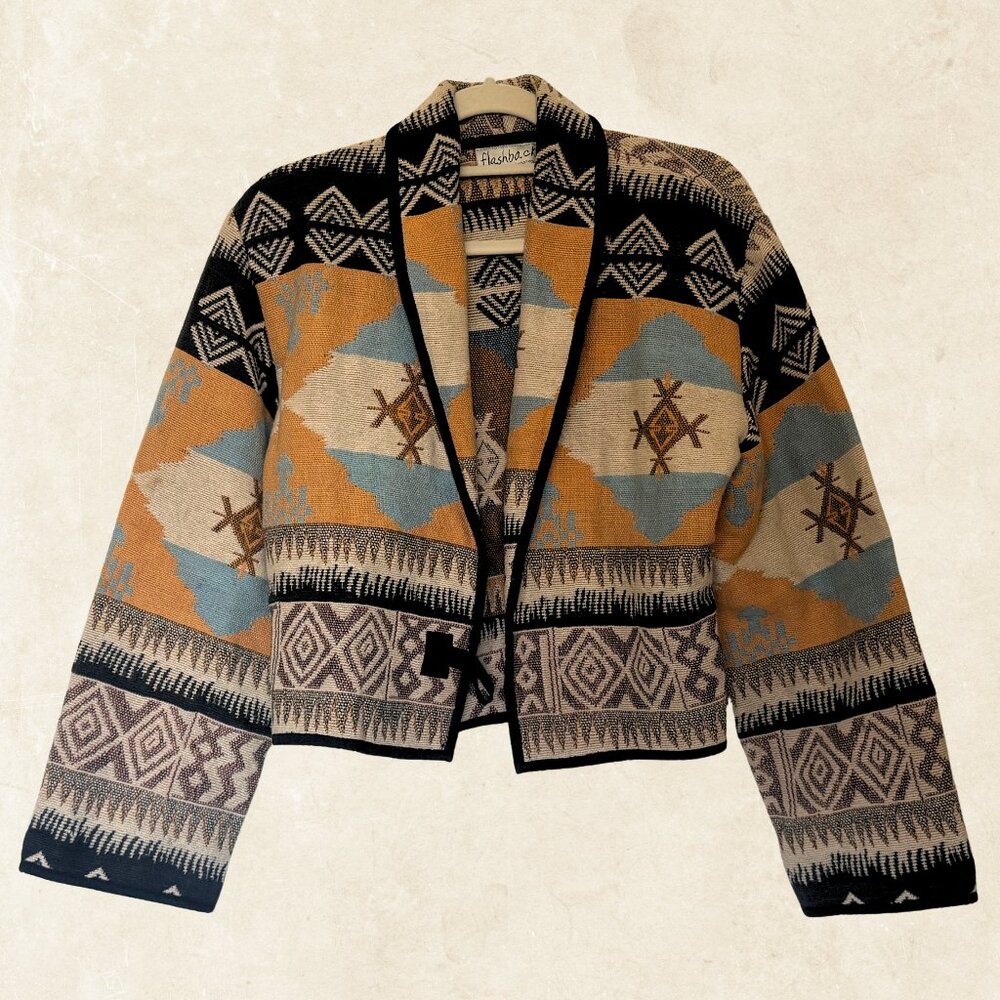 Vintage Western Tapestry Jacket